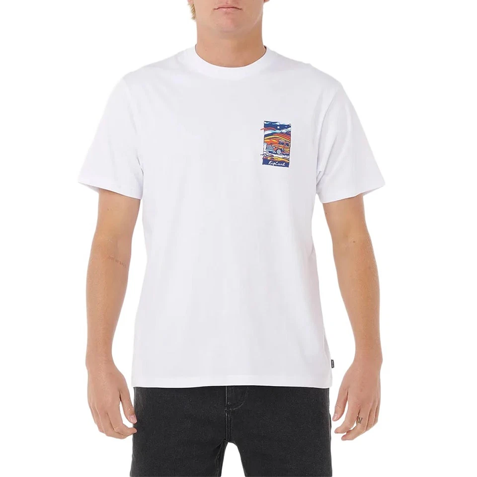 Rip Curl Surf Trip Camiseta De Manga Corta - Blanca - Imagen 2 de 4