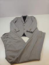 J Crew Ludlow Suit Mens 42L 33x32 Gray Loro Piana Super 120s Wool Slim Fit