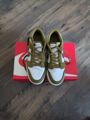 NIKE DUNK LOW RETRO  White/Pacific Moss, 7.5 Mens  DV0833105