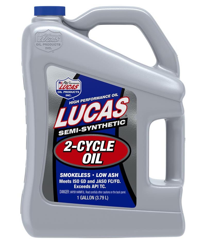 LUCAS Oil 10115 Semi-Synthetic 2-Cycle Racing Oil (1 Gal)