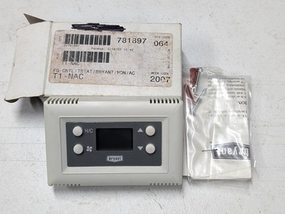 T1-NAC Bryant RNC Non-Programmable Thermostat for AC and Heat