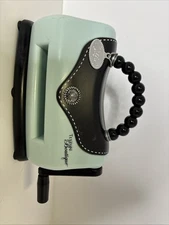 Sizzix Texture Boutique Embossing Machine Purse Style Baby Blue