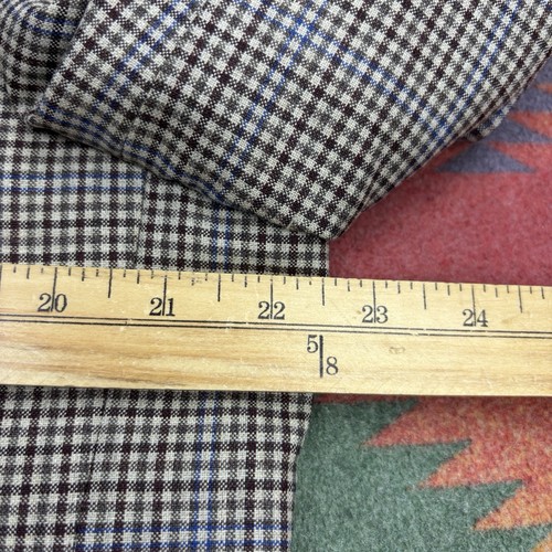 Brooks Brothers Blazer 44R Wool Madison Lanificio Di Pray Check Plaid Sport Coat - Picture 15 of 17
