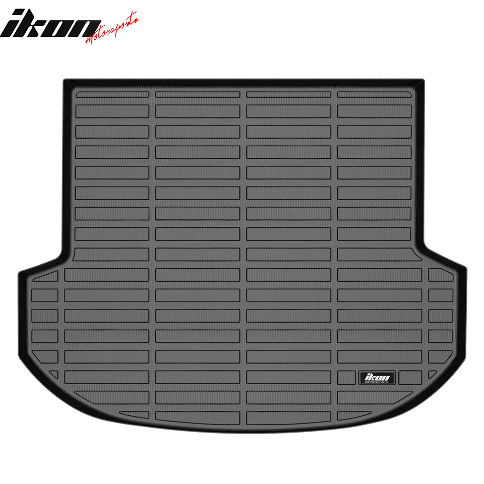 Fits 21-23 Hyundai Santa Fe 3D TPE All Weather Rear Cargo Liner Trunk Tray Mats