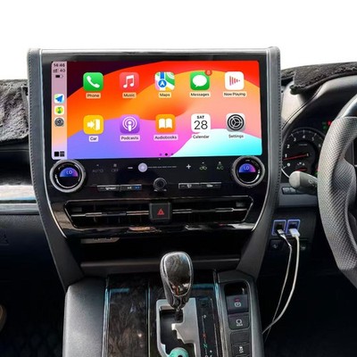 15.6'' Android Car Stereo Radio Carplay GPS Navi For Toyota Alphard 2015-2020