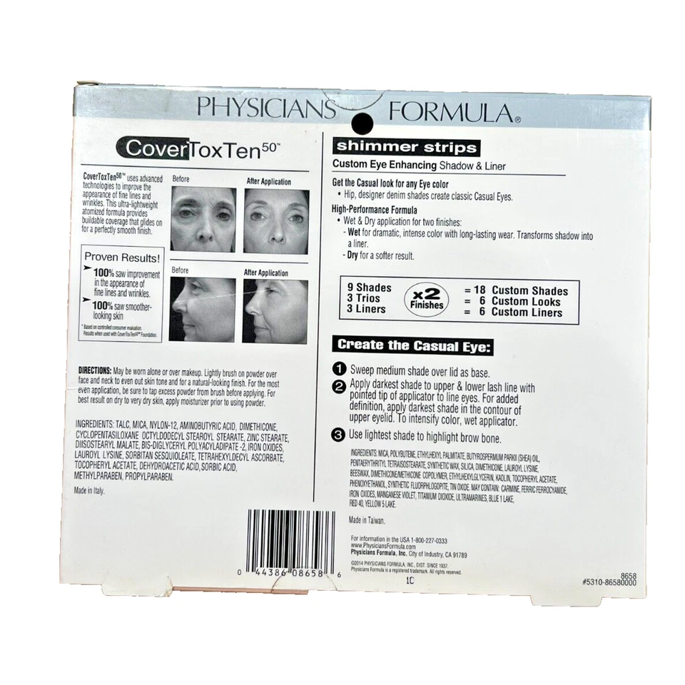 Physicians Formula Shimmer Strips and Pressed Powder NEW - Image 3 of 3