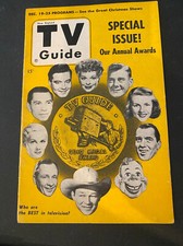 TV Guide New England Lucille Ball Cover DECEMBER 1952