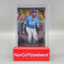 2023 Bowman Chrome Baseball Cayden Wallace Invicta Prospect BI-18