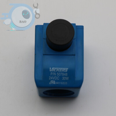 VICKERS H507848 H-507848 24V Solenoid Valve Coil 1 PCS