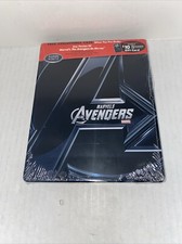 AVENGERS STEELBOOK EMPTY CASE   READ NO DISCS INCLUDED, NO DISCS