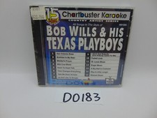 New Sealed CDG Chartbuster Karaoke CD 15 Songs 90104 Bob Wills  Texas Playboys