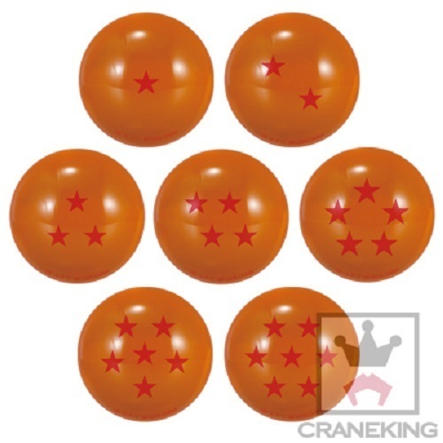 Dragonball Z 2 5 Set Of 7 Balls Bouncy Ball Cosplay Prop NEW EBay