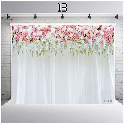 Mariage Photographie Toile de Fond Photo Studio Accessoire Décor 1.5x2.1m - Photo 19/19