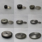 1 Mod 12T-150T Spur Gear 45# Steel Motor Pinion Gear Thickness 10mm *1Pcs