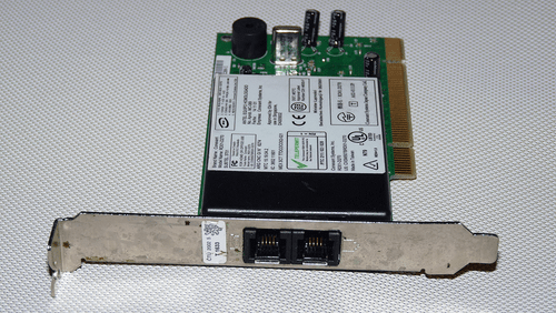 Conexant RD01-D270 56K V.92 PCI Fax/Modem Card IBM FRU 22P7943  - Picture 3 of 5