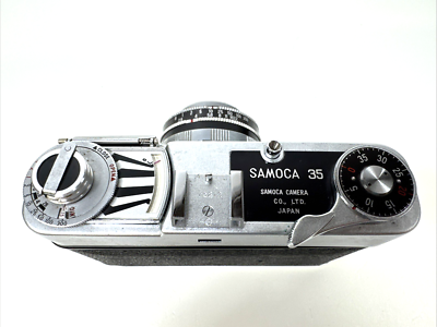 Samoca 35 Model LE Rangefinder 35mm Camera Japan (Untested As-Is