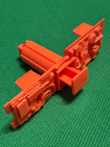Vintage GI Joe ARAH 1991 Brawler FRONT REACTIVE ARMOR PANEL vehicle part