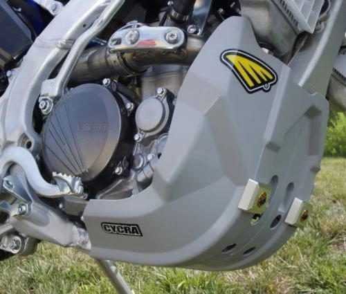 Cycra Grey Full Armor Skid Plate For Yamaha YZ 250 FX 14-16 1CYC-6224-80 - Image 2 of 2
