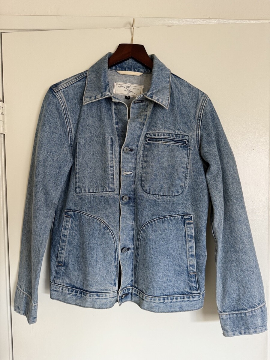 Rogue Territory Supply Jacket in Indigo River Wash Size Small | eBay