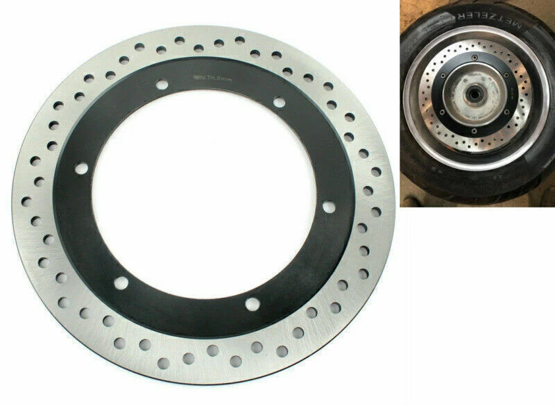 Rotor de freno trasero redondo para Honda GL1500 Valkyrie GL1500SE/CT 00-03 Valkyrie 1500 Foto 2 de 4