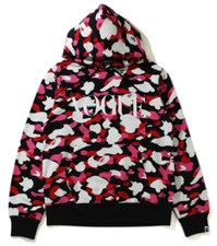 A Bathing Ape Bape x Vogue Pullover Hoodie Bl...