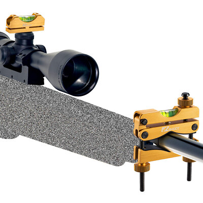EZshoot Reticle Leveling Tool Kit - Magnetic Scope Alignment Level For Rifles & Optics (Black)