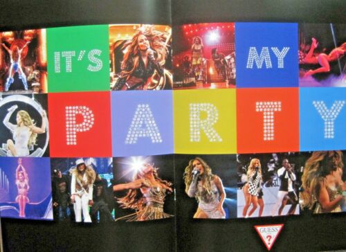 Libro del programa Jennifer Lopez It's My Party World Tour 2019 en perfecto estado - Imagen 3 de 4