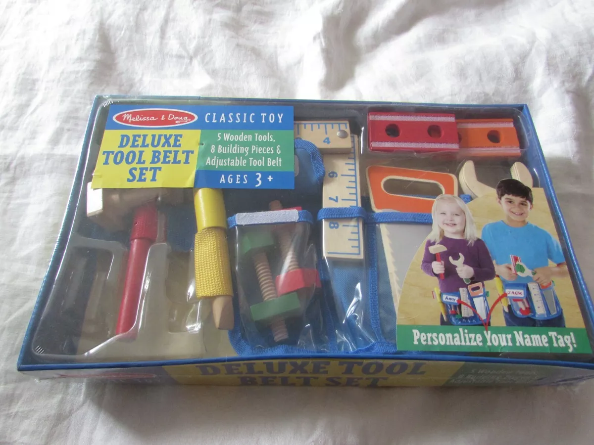 Melissa and doug hotsell tool belt set