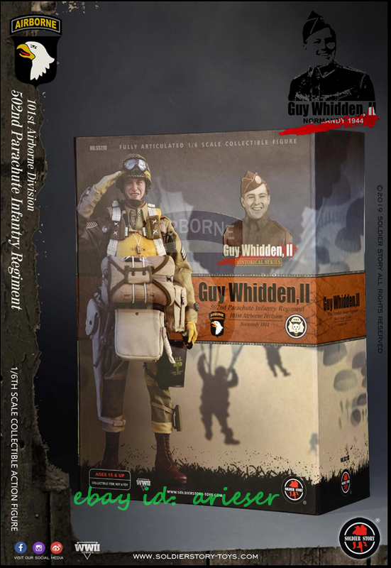 Soldier Story 1/6 SS110 WWII U.S. Airborne Paratroopers Action