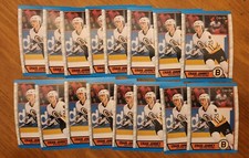 Lot Of (16) 1989-90 O-pee-chee Craig Janney #190 RC - NMMT+
