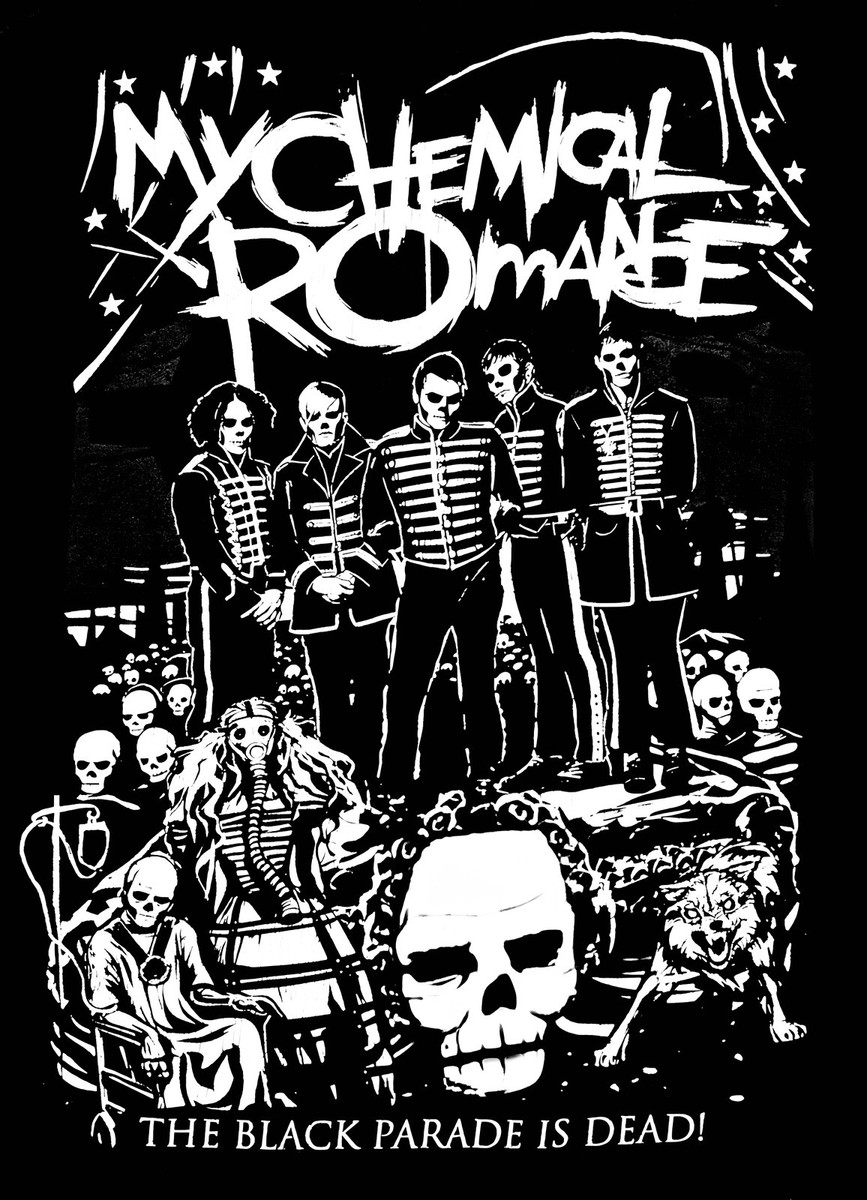 マイケミカルロマンス　ブラックパレード　A1相当　大盤ポスター　MCR The Black Parade ‑「アルバム」by マイ・ケミカル・ロマンス