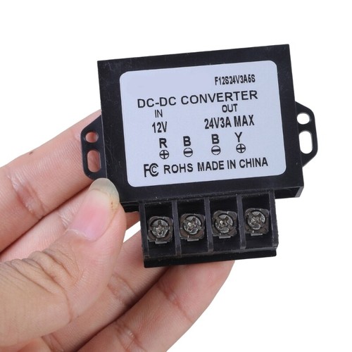 DC12V to 24V 3A Boost Converter Power Supply Adapter for LED Lights and Fan - Picture 6 of 8