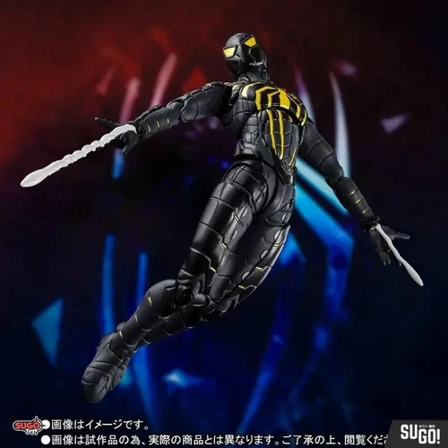 Unbranded S H Figuarts Spider-Man Anti-Ock Suit Marvel KO Action Figure New