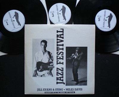 LP JILL EVANS STING MILES DAVIS JAZZ FESTIVAL RECORDED LIVE AT PERUGIA TRIPLE