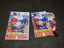 Mario  Sonic at the Olympic Games Nintendo Wii 2007 Case  Manual Only No Game