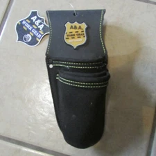 A & A Work Gear Pliers Tool Holder/Pouch w/ Belt Loop -10" L x 4" W Black (B 19)