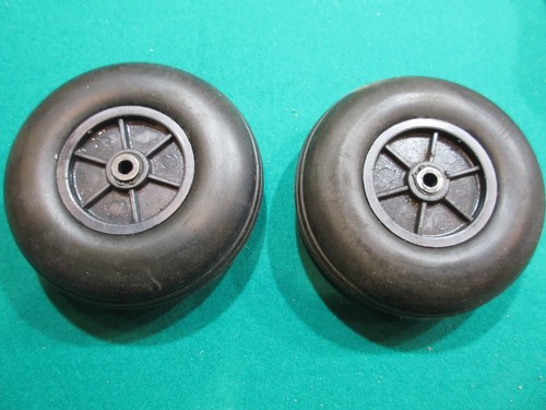 4.5 inch Diameter RC Airplane wheels Treads