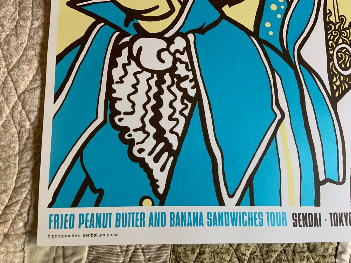 PEARL JAM CONCERT POSTER 2003 TOUR AMES BROS JAPAN ELVIS | eBay