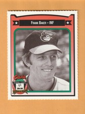 Frank Baker Baltimore Orioles 1991 Crown #17 Southern Mississippi 2F
