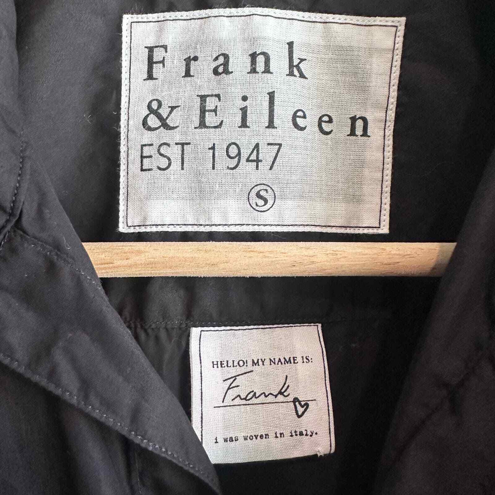 Frank & Eileen Frank Classic Button Up Shirt Blac… - image 2