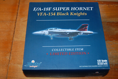 Witty Wings F/A-18F Super Hornet Black Knights US Navy 1/72 F18 Sky Guardians