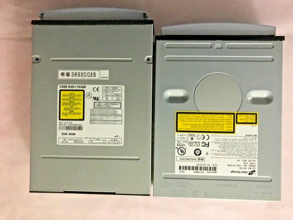 HL Data Storage GCE-8160B CD-RRW Drive & DVD-116VAR DVD Rom Drive - Image 4 of 4