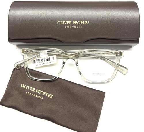 Oliver Peoples Lachman Eyeglasses Glasses OV5491U Clear Light Gray w/case 50mm