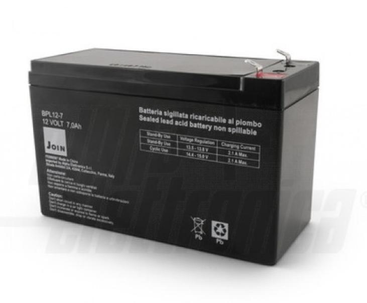 ALPHA ELETTRONICA BATTERIA AL PIOMBO 12V 7AH