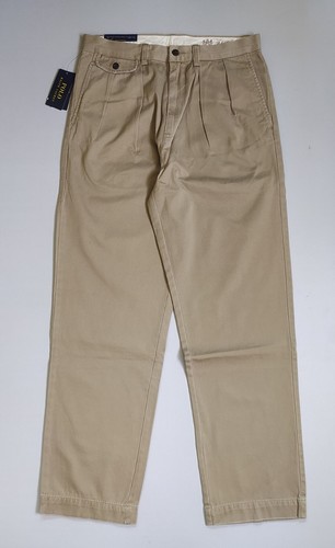 Polo Ralph Lauren Whitman Relaxed Fit Pleated Trouse WORLDWIDE SHIPPING FTP 0085 - Picture 2 of 12