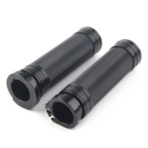 Black Hand Grips Foot Pegs Footrests Shifter Peg For Harley Touring Softail Dyna - Picture 8 of 10