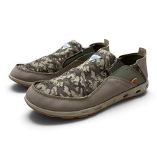 Columbia PFG Bahama Vent Boat Shoe Men's 10.5 Camouflage Fishing Slip On Comfort