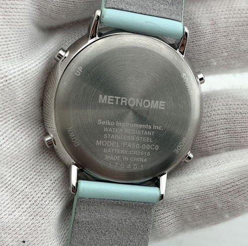 SEIKO Metronome PA50-00C0 Light Blue Quartz Watch - Picture 9 of 16