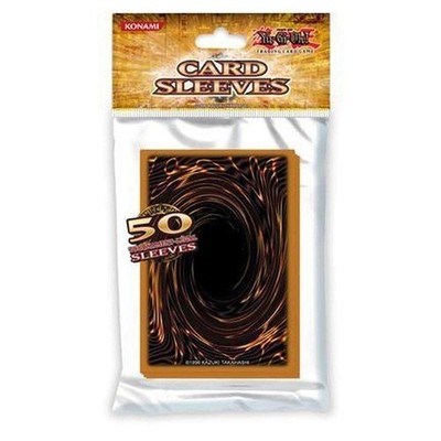yugioh card back sleeves Yugioh OCG Card Back Holo Sleeves - Black main image 0