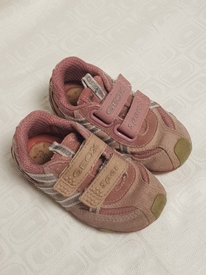 Kinderschuhe Sneakers für Mädchen Größe 23 - GEOX - mit Klettverschlüssen